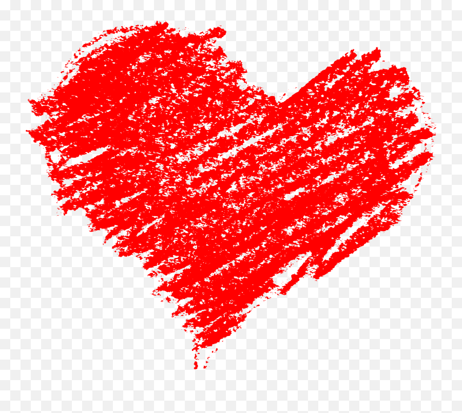 Download Heart Free Png Transparent - Crayon Heart Png,Heart Image Png