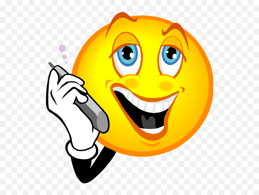 Call Duration Summaries Crazy Face - Smiley Face With Phone Png,Crazy Face Png