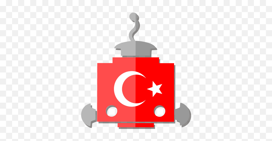 Bot Flag Robot Telegram Tr Turkey Icon - Icon Png,Telegram Icon Png