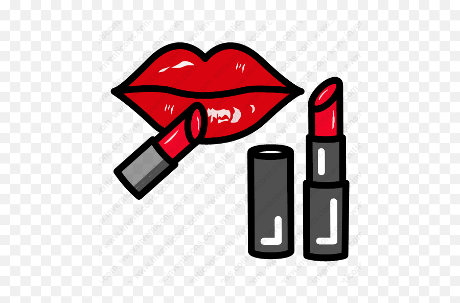 The Best Free Lipstick Icon Images Download From 199 - Fashion Beauty Png Icon,Lipstick Kiss Transparent Background