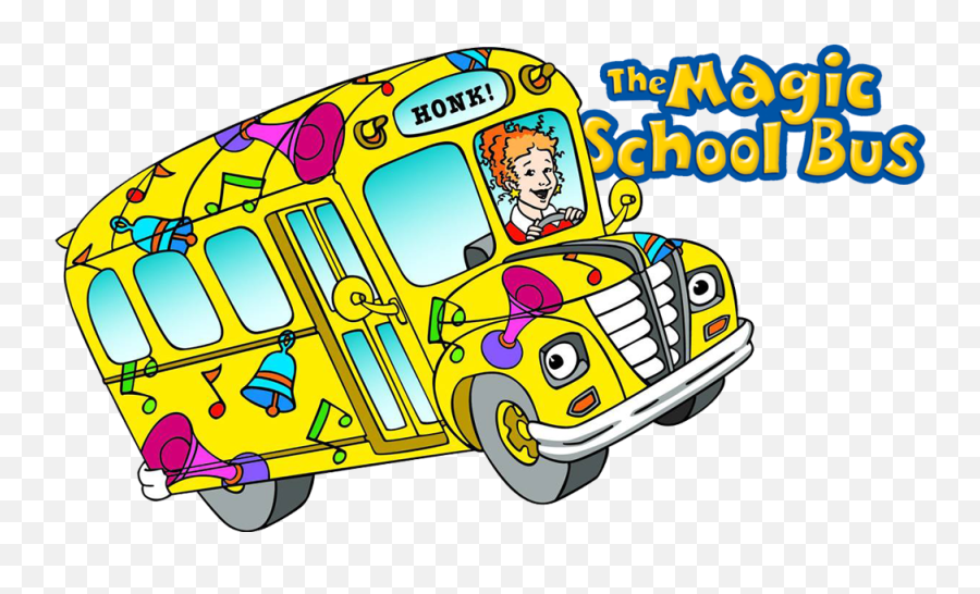 Magic School Bus Clipart Png - Magic School Bus Png,School Bus Transparent Background