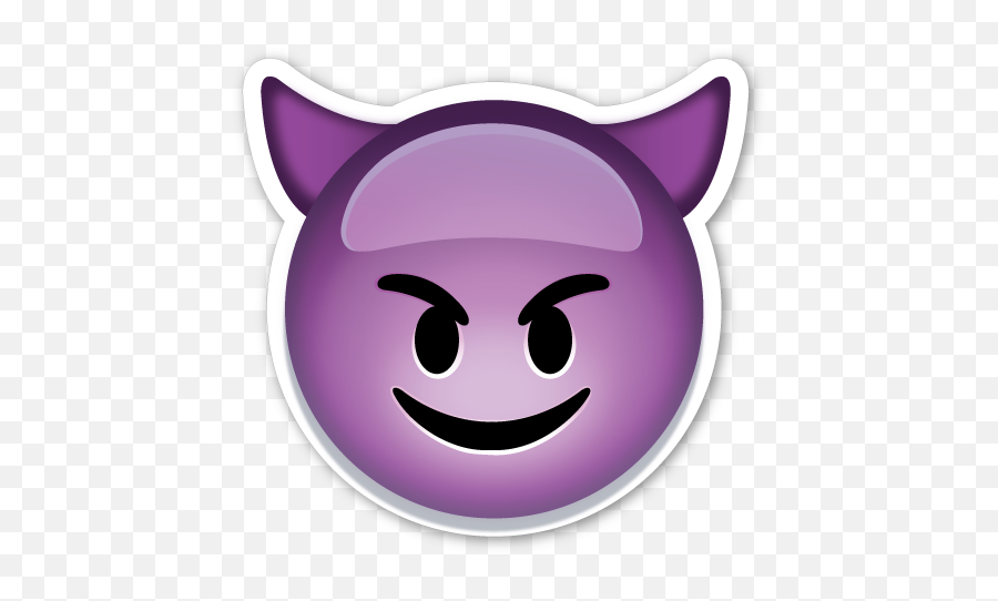 This Sticker Is The Large 2 Inch - Evil Emoji Png,Emoji Png Pack