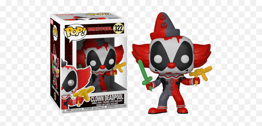 Deadpool 2 Parody Clown Pop - Clown Deadpool Pop Png,Deadpool 2 Png