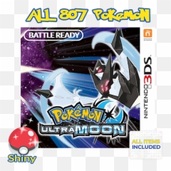 Pokemon Ultra Moon Unlocked All 807 Shiny Battle Ready Nintendo 3ds Ebay - png