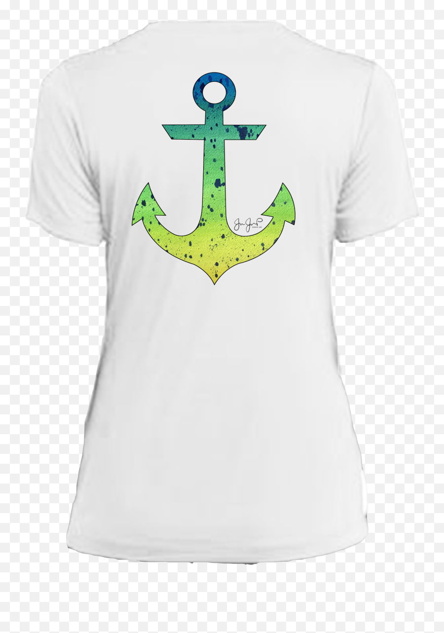 Ladies Mahi Anchor Performance Ss Jessiejessupapparel - Active Shirt Png,Anchor Logos