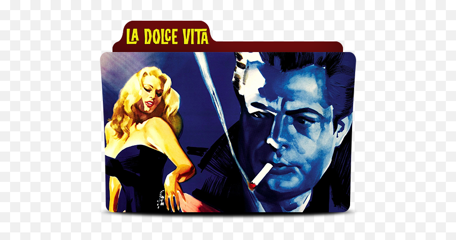 La Dolce Vita Folder Icon By Hung01 - La Dolce Vita Poster Hd Png,Dolce & Gabbana Logo