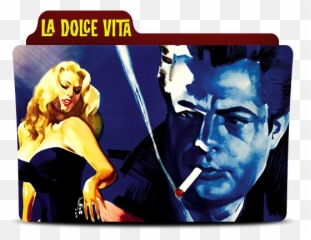 La Dolce Vita Folder Icon By Hung01 - La Dolce Vita Poster Hd Png,Dolce & Gabbana Logo