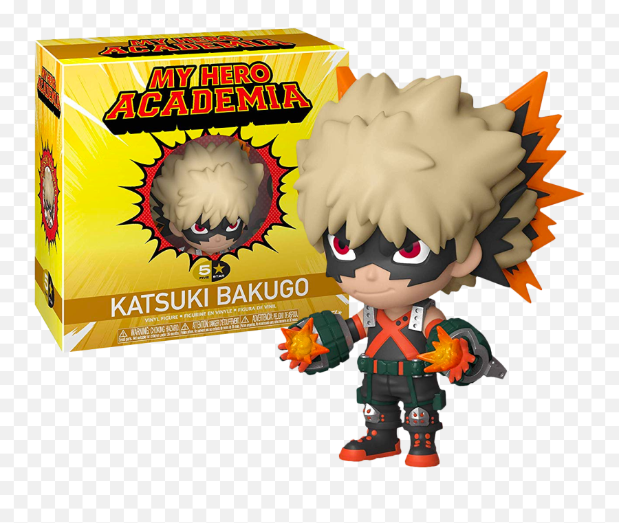 My Hero Academia Katsuki Bakugo 5 Star 4u201d Vinyl Figure By - Antioquia La Mas Educada Png,Bakugo Png