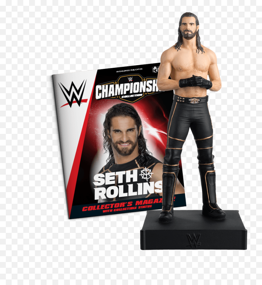 Wwe Championship Collection Eaglemoss - Seth Rollins Statue Png,Charlotte Flair Png