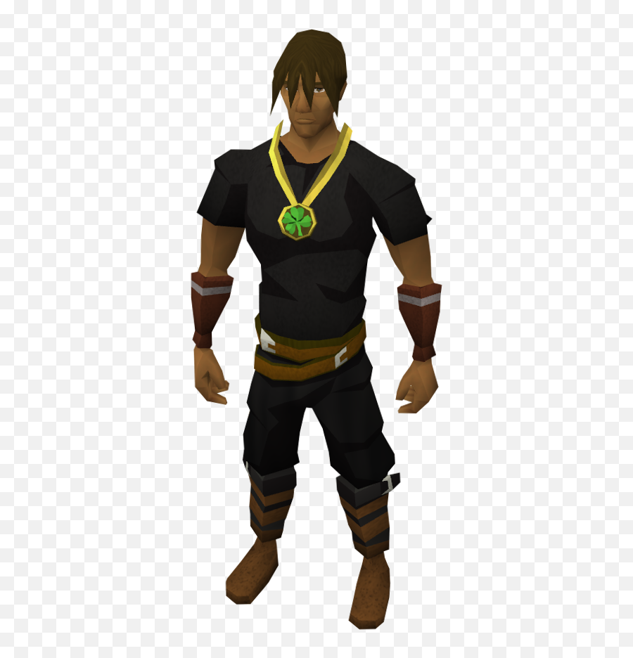 Four - Leaf Clover Necklace The Runescape Wiki Amulet Of Souls Ornament Png,4 Leaf Clover Png