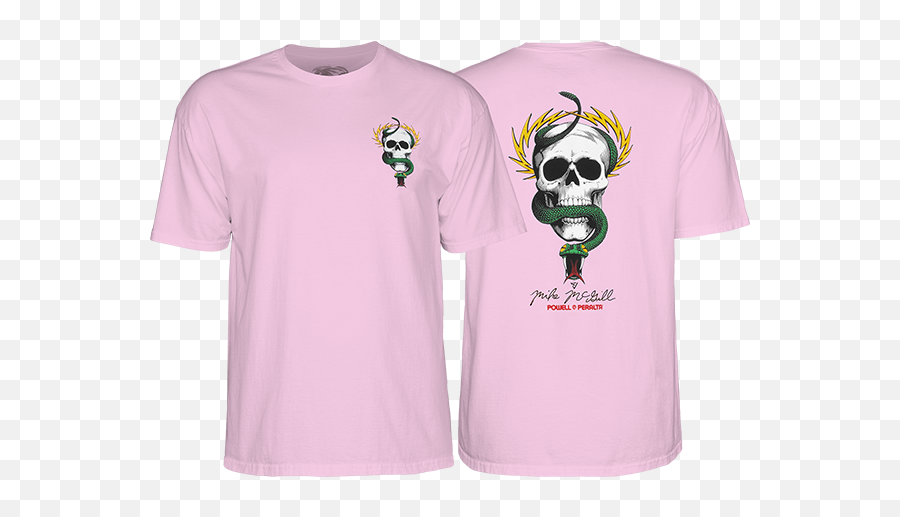 Pwlp Mcgill Skull U0026 Snake Ss Xxl - Ltpink Skull Png,Pile Of Skulls Png