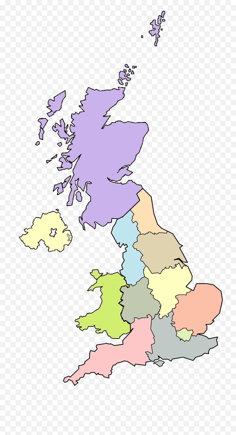 Fileunited Kingdom Nuts 1png - Wikimedia Commons Nuts 1 Map Uk,Nuts Png