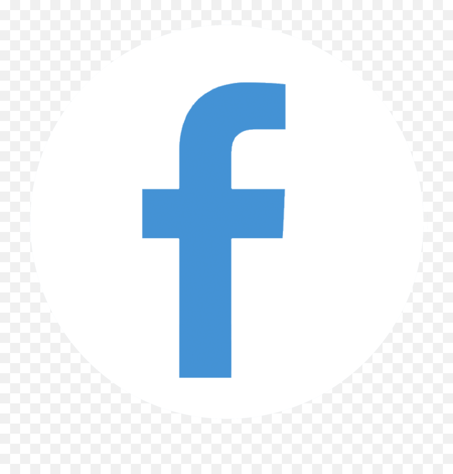 Running Start - Round Facebook Icon In White Png,Facebook Logo ...