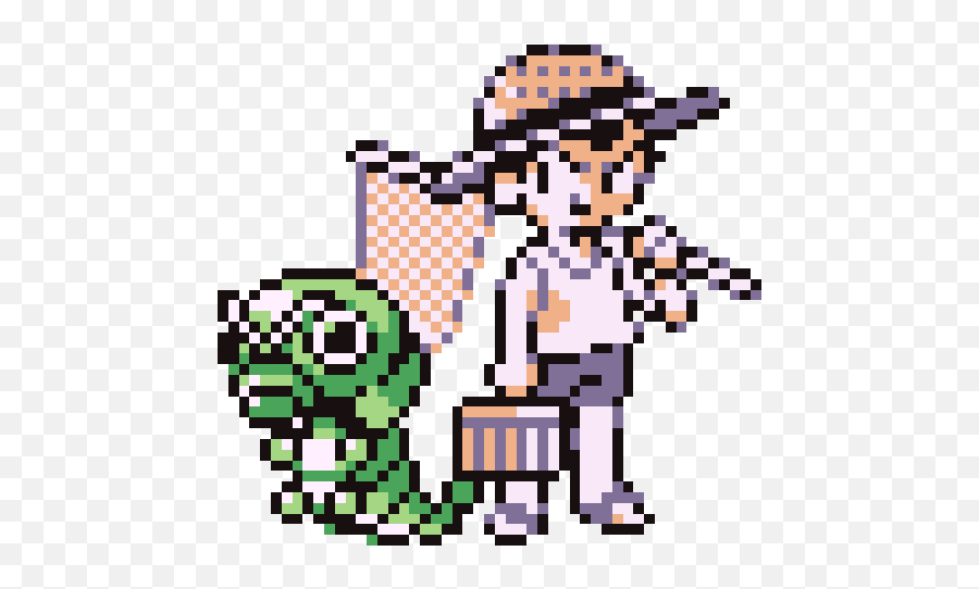 Pokemon - Redbluebugcatchersprite01 U2013 Snapthirty Bug Catcher Pokemon Red Png,Pokemon Red Png