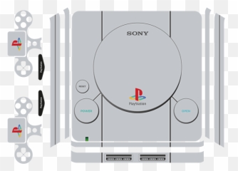 Ps1 Retro Ps4 Console Sticker - Ps1 Skin For Ps4 Pro png