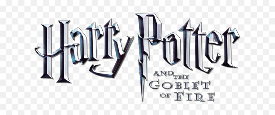 Harry Potter And The Goblet Of Fire Movie Fanart Fanarttv - Harry Potter Half Blood Prince Title Png,Harry Potter Logo Transparent Background