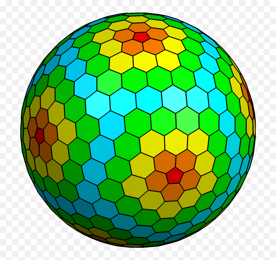 Filegoldberg Polyhedron 5 3png - Wikimedia Commons Sphere Icosahedral Symmetry,Goldberg Png