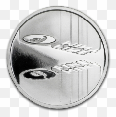 1 Oz Silver Industrial Logo Round 9fine Mint - Emblem png