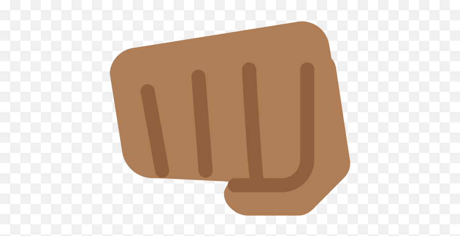 Oncoming Fist Emoji With Medium - Dark Skin Tone Meaning Brown Fist Bump Emoji Png,Black Fist Png