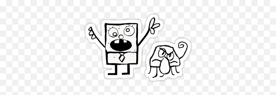 Pin - Dibujo Trazo Bob Esponja Png,Doodlebob Png