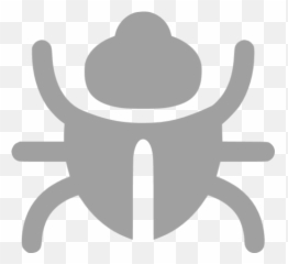 Bug Icons - Bug Icon White Transparent Png,Transparent Bug