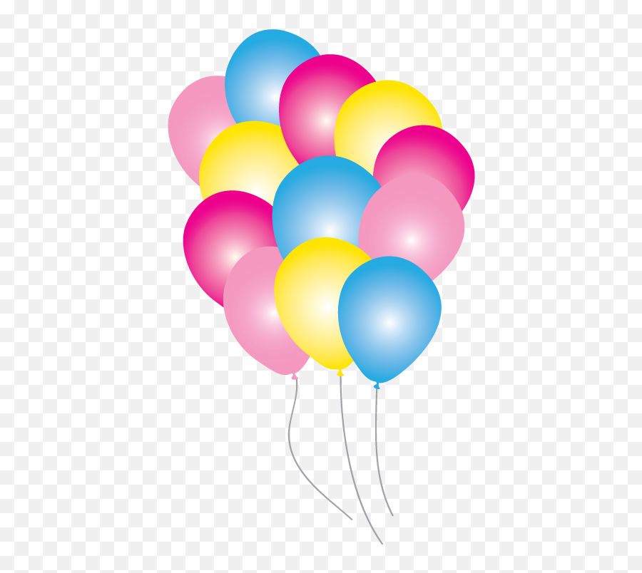 My Little Pony Balloons Party Pack 16 - Just For Kids My Little Pony Balloon Png,Birthday Balloons Png