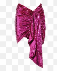 Png Skirt Party Pink Sequins Sequin - Velvet,Sequins Png