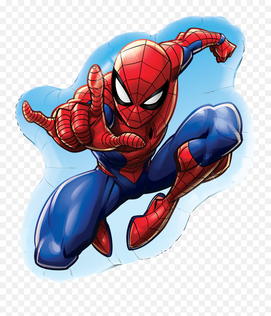 Spider Man Balloon Hd Png Download - Spiderman Samolepka Na Zed,Spider Man Web Png