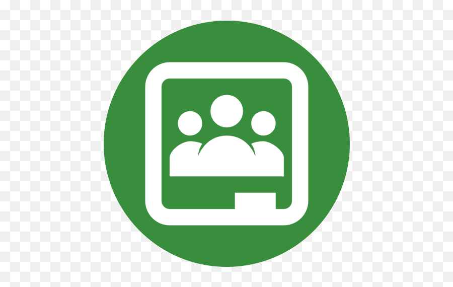 Download Google Classroom Icon Circle - Green Google Classroom Icon Png,Circle Png Image