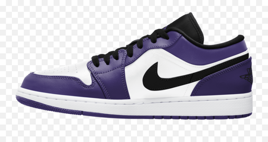 Another Air Jordan 1 Low U201ccourt Purpleu201d Is Here - Holcombehc Nike Air Jordan 1 Mid Red Png,Air Jordan Png