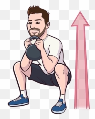 Kettlebell Squat - Kb Squats Png,Squat Png