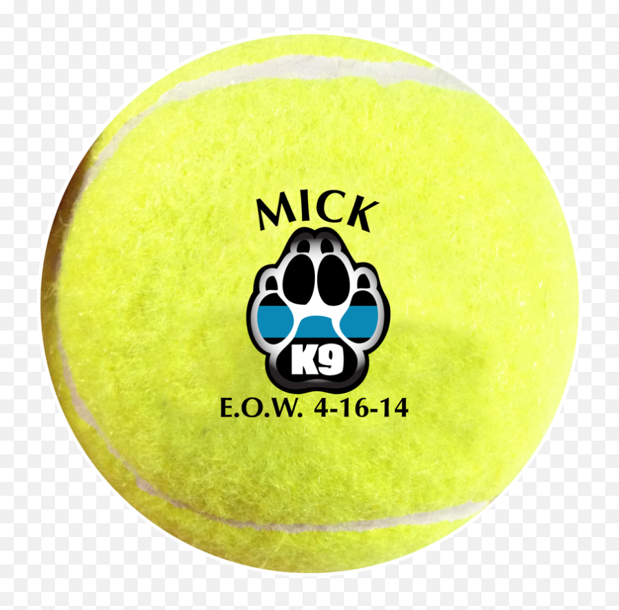 K9 Tribute Dog Tennis Balls For - K9 Decal Png,Tennis Balls Png