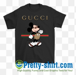 Gucci Disney Mickey T - Shirt Classic Logo Tshirt Fashion Design shirtSnake Cartoon png