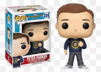 Download Pop Marvel Peter Parker - Figure Funko png