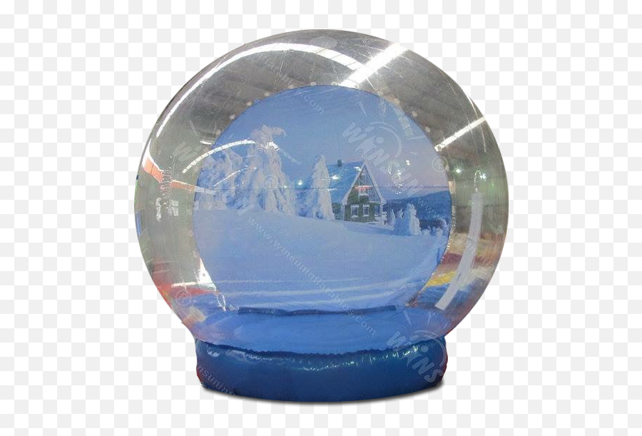 Giant Inflatable Snow Globe - Texas Entertainment Inflatable Snow Globe Png,Snowglobe Png