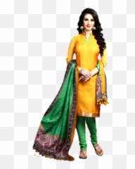 Salwar Suit Png Hd Transparent Images - Girl