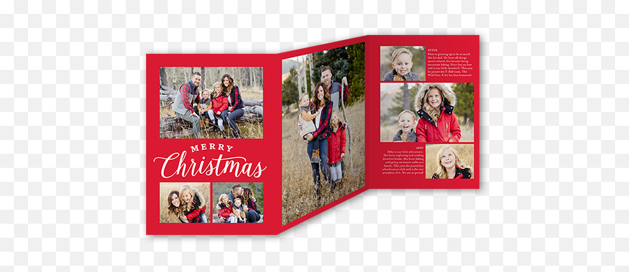 Merry Greetings Grid 5x7 Tri - Christmas Cards Png,Shutterfly Png