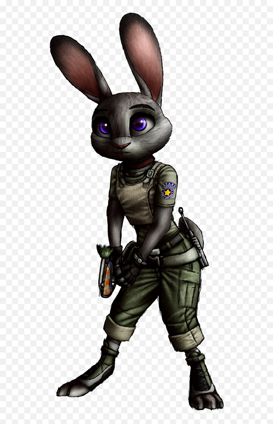 Zootopia X Resident Evil - Nick And Judy Resident Evil Png,Judy Hopps Png