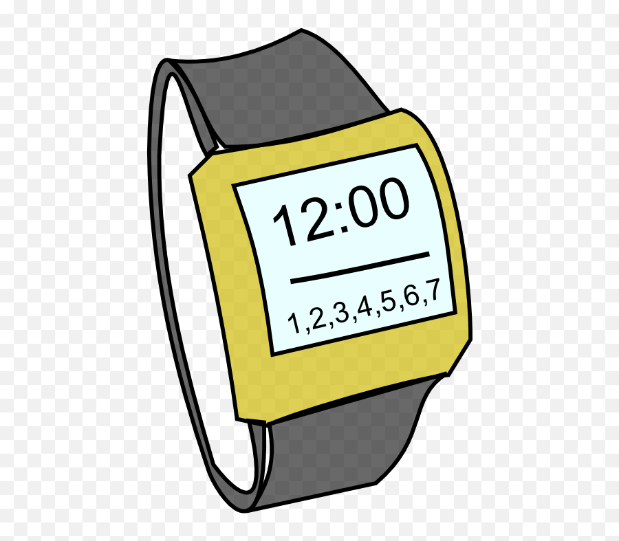 Watch Clipart I2clipart - Royalty Free Public Domain Clipart Digital Watch Clipart Png,Watch Png
