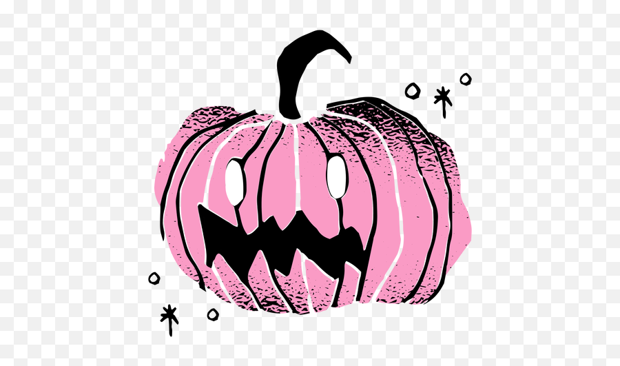 Shiny Scary Pumpkin Textured - Halloween Ilustracion Png,Pumpkin Vector Png