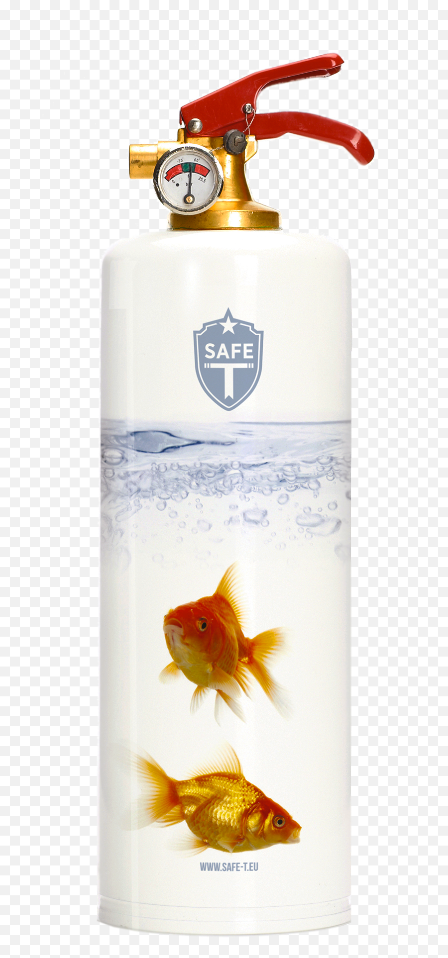 Design Fire Extinguisher Goldfish - Bottle Png,Goldfish Transparent