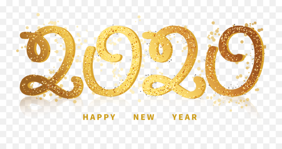 Happy New Year 2020 Png Download - Hd Text Png Free 2020 Boldog Új Évet,Happy New Year 2020 Png