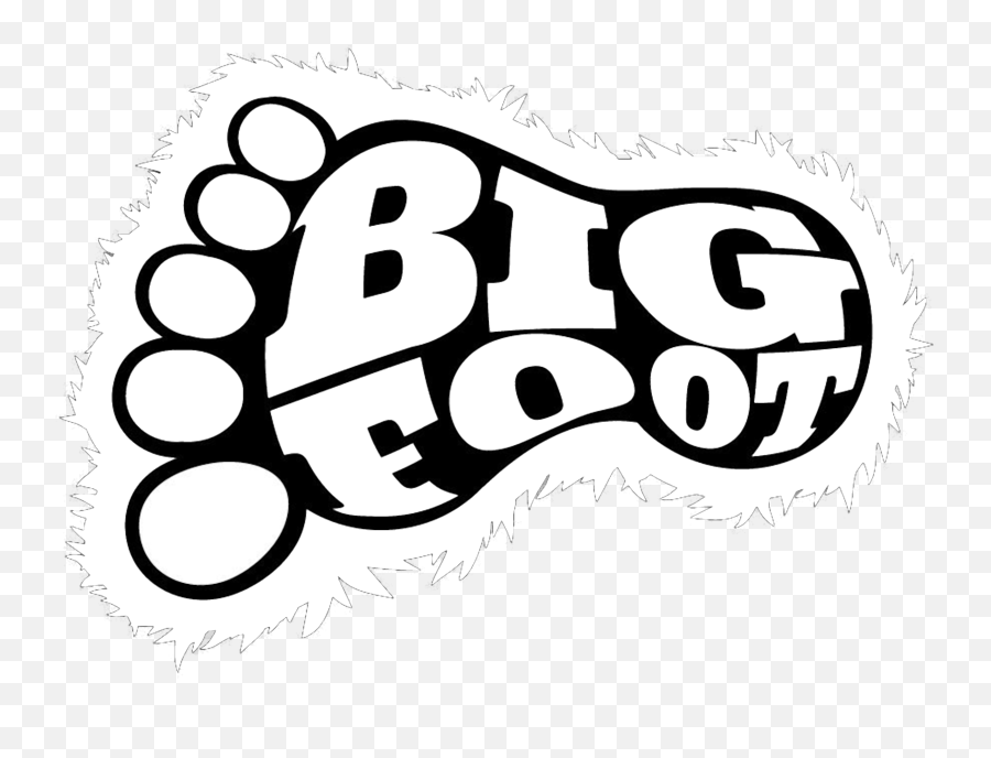 Bigfoot T - Bigfoot Foot Silhouette Png,Bigfoot Png
