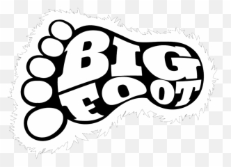 Bigfoot T - Bigfoot Foot Silhouette Png,Bigfoot Png