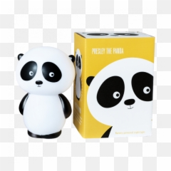 Presley The Panda Night Light Rex London - png