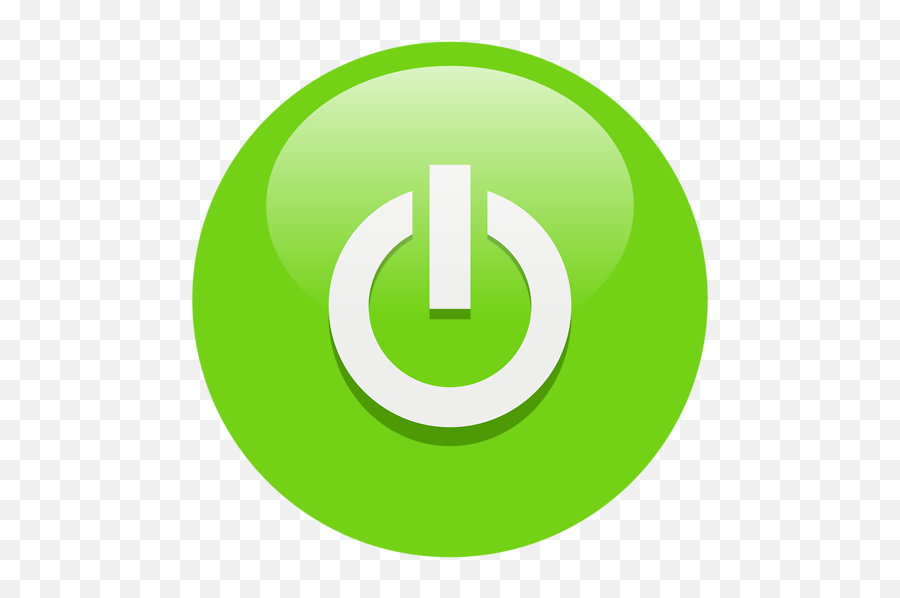 On Icon - Green Power Button Icon Png,Snake Pass Switch Icon