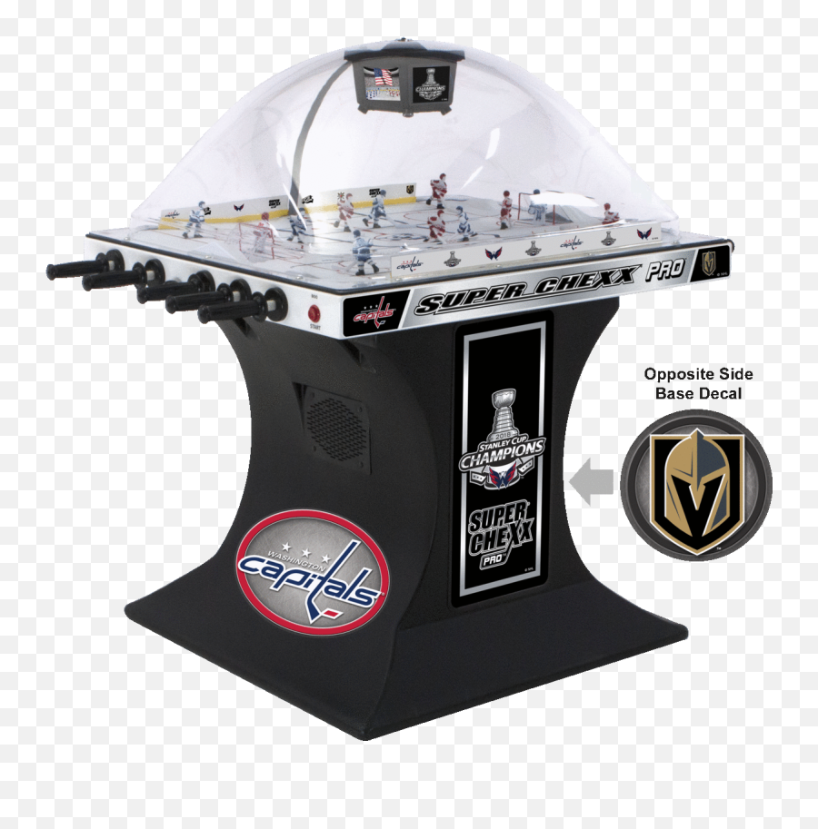 Super Chexx Pro Nhl Special Choose Your Favorite Stanley - Air Bubble Hockey Arcade Game Dome Png,Washington Capitals Icon