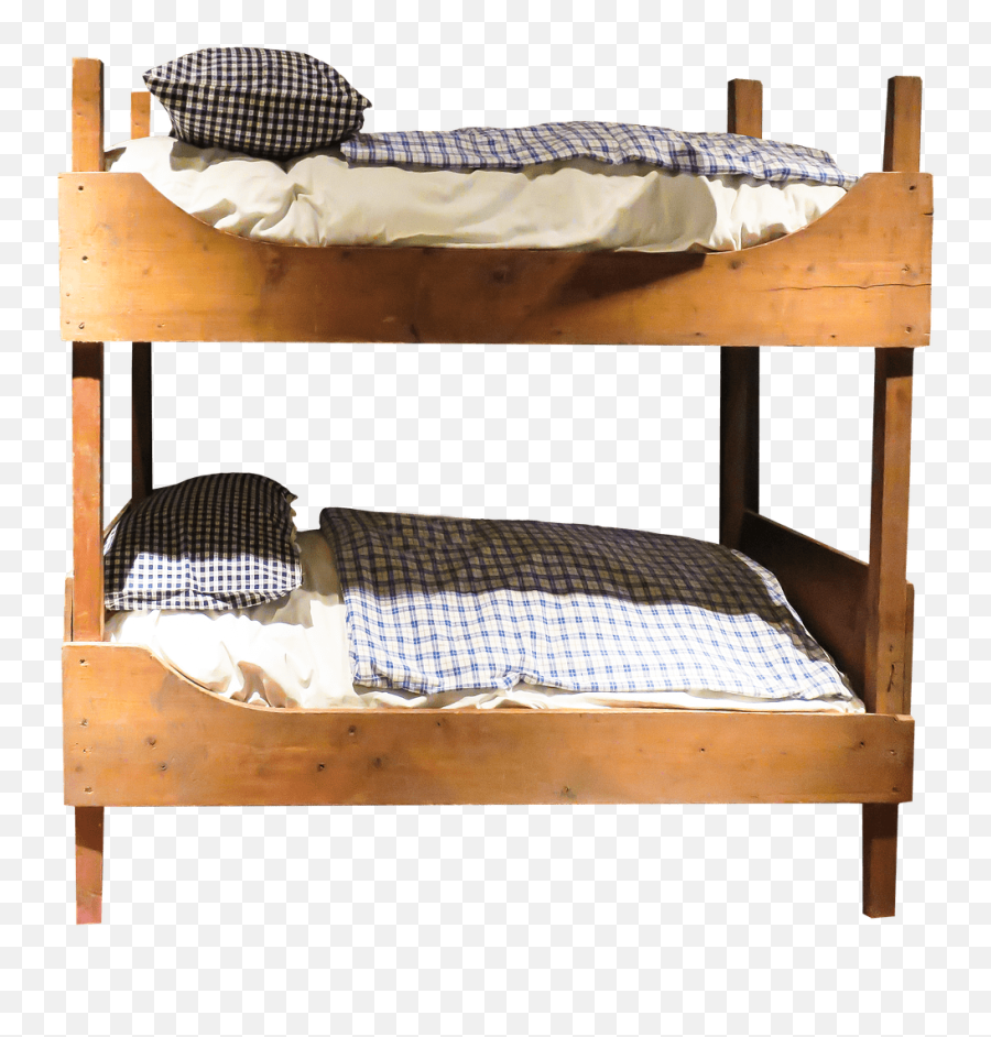 Furniture Wooden Bunk Bed Transparent - Bunk Bed Png,Bed Transparent Background