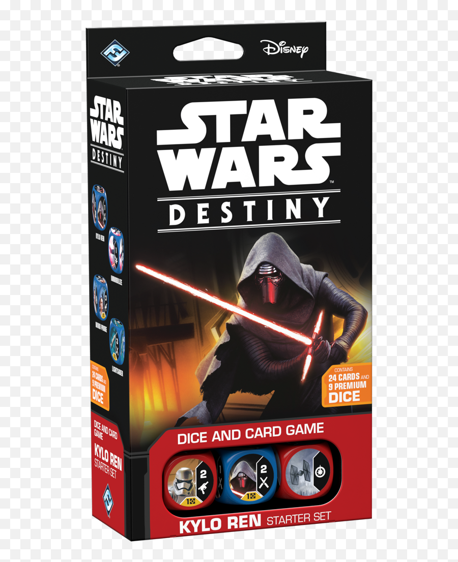 Kylo Ren Starter Set Collectable Dice - Star Wars Destiny Dice And Card Game Kylo Ren Starter Set Png,Kylo Ren Icon