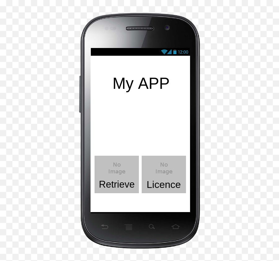 Android - Place Buttons With Icon On Top And Each Button Be Technology Applications Png,Android Icon On Button